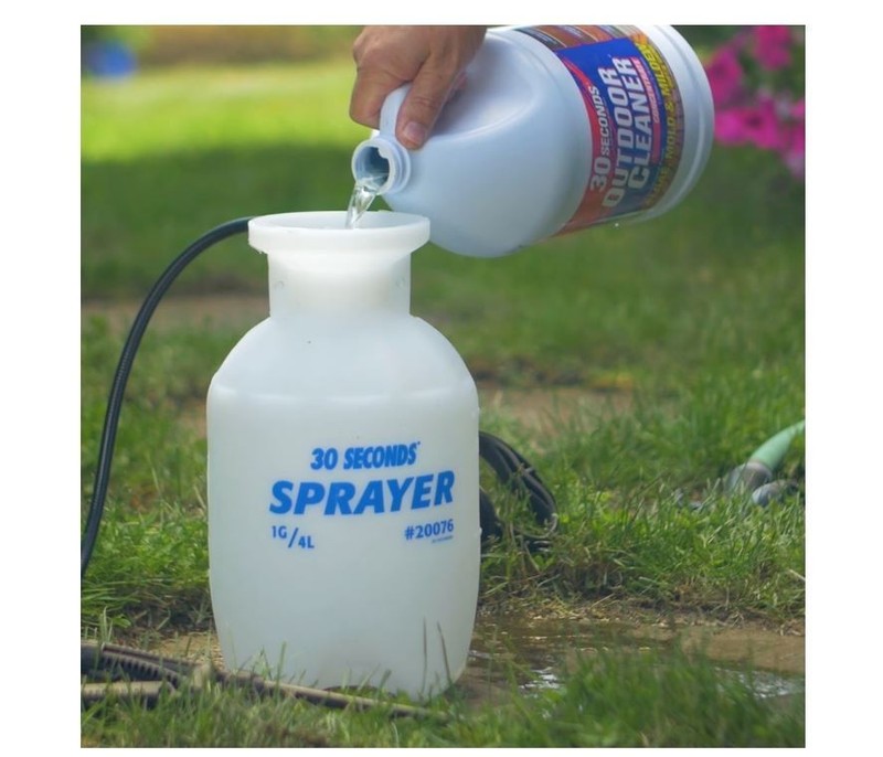 30 Seconds Outdoor Concentrate Algae Mold and Mildew Cleaner (1 Gallon) - 2 Pack gallery