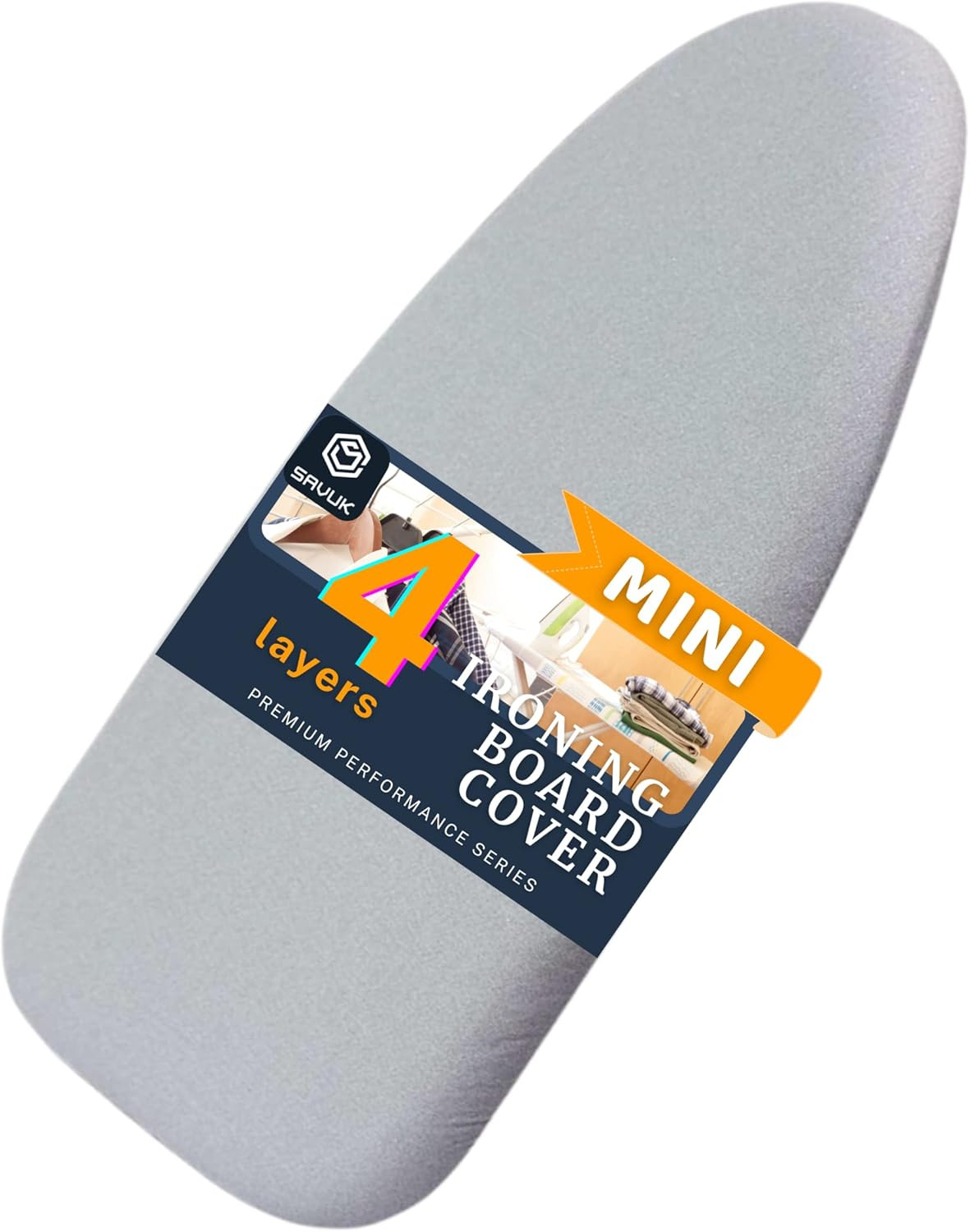 12 X 30 Inch Smart Table Top Ironing Board Cover and Pad with Standard Size, Fi gallery
