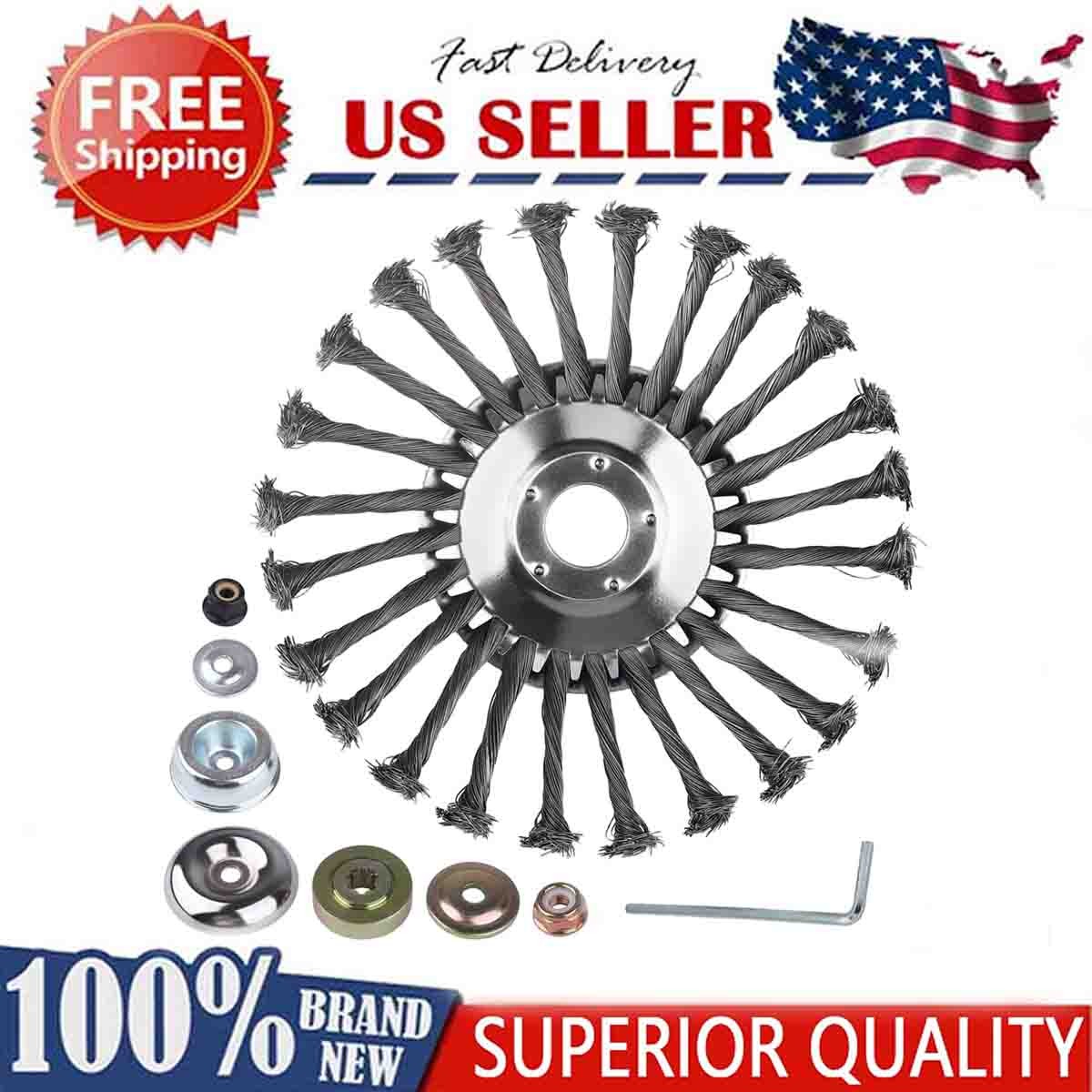 For Stihl Strimmer Weeder Lawnmower Replacement Steel Head Repair Parts 8inch US gallery