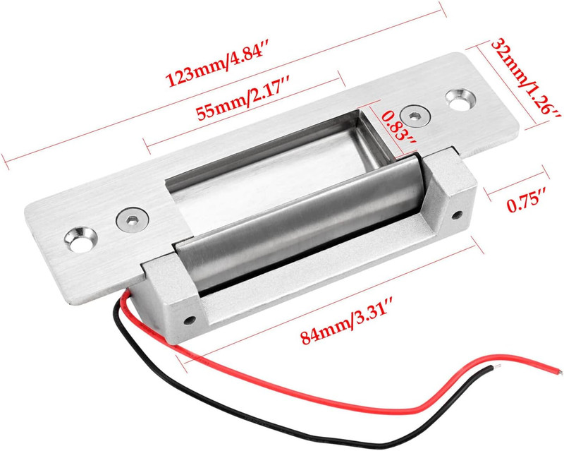 RFID Keypad Door Access Control Kit with Electric Strike Lock & Remote Chime gallery