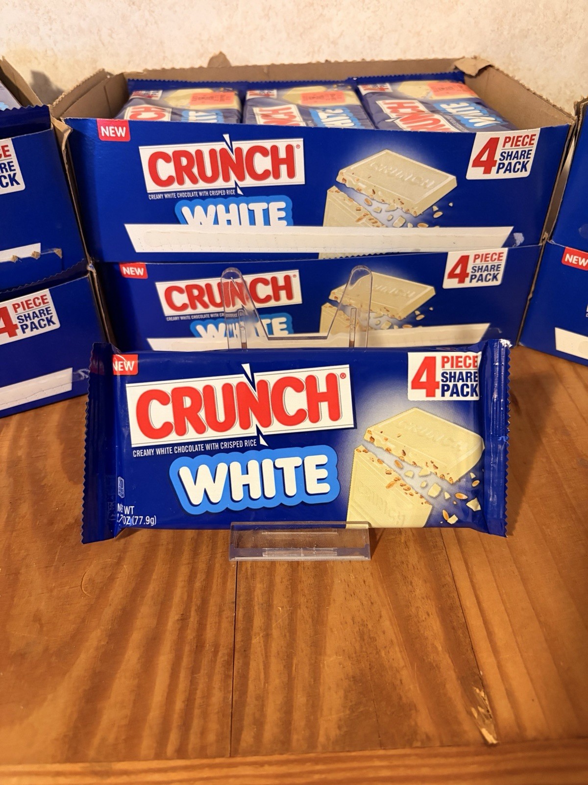 Crunch White Chocolate Bars 4 Piece Share Pack 2.7oz bars. BB June 03 2026 gallery