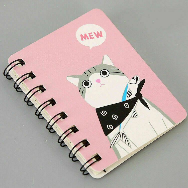 Note Pad A7 Spiral Multi-coloured Notebook-160 pages