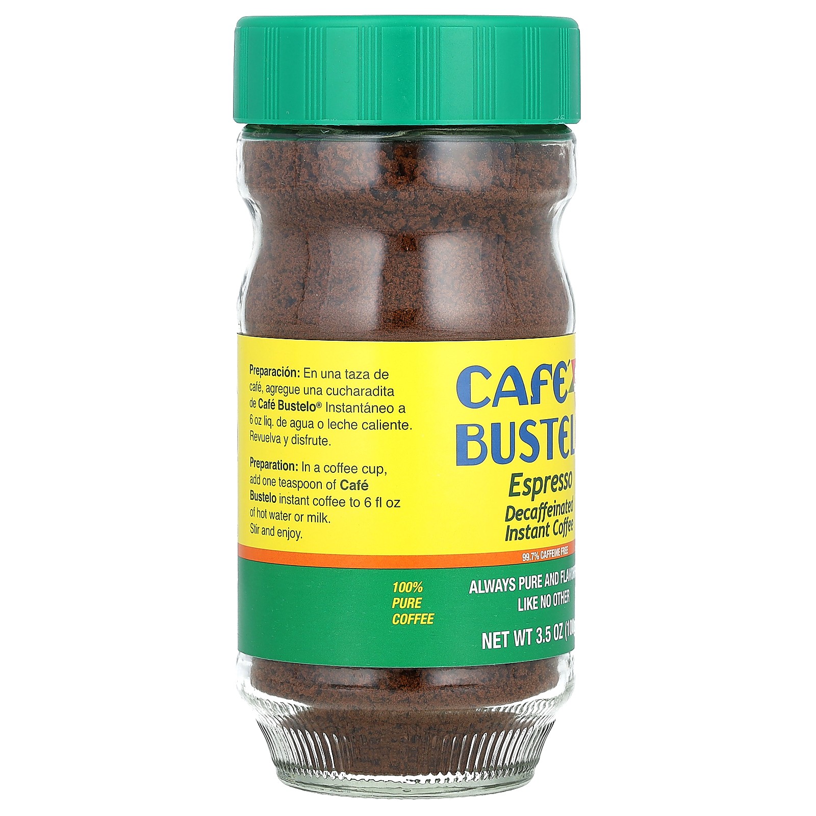 Espresso, Decaffeinated Instant Coffee, 3.5 oz (100 g) gallery