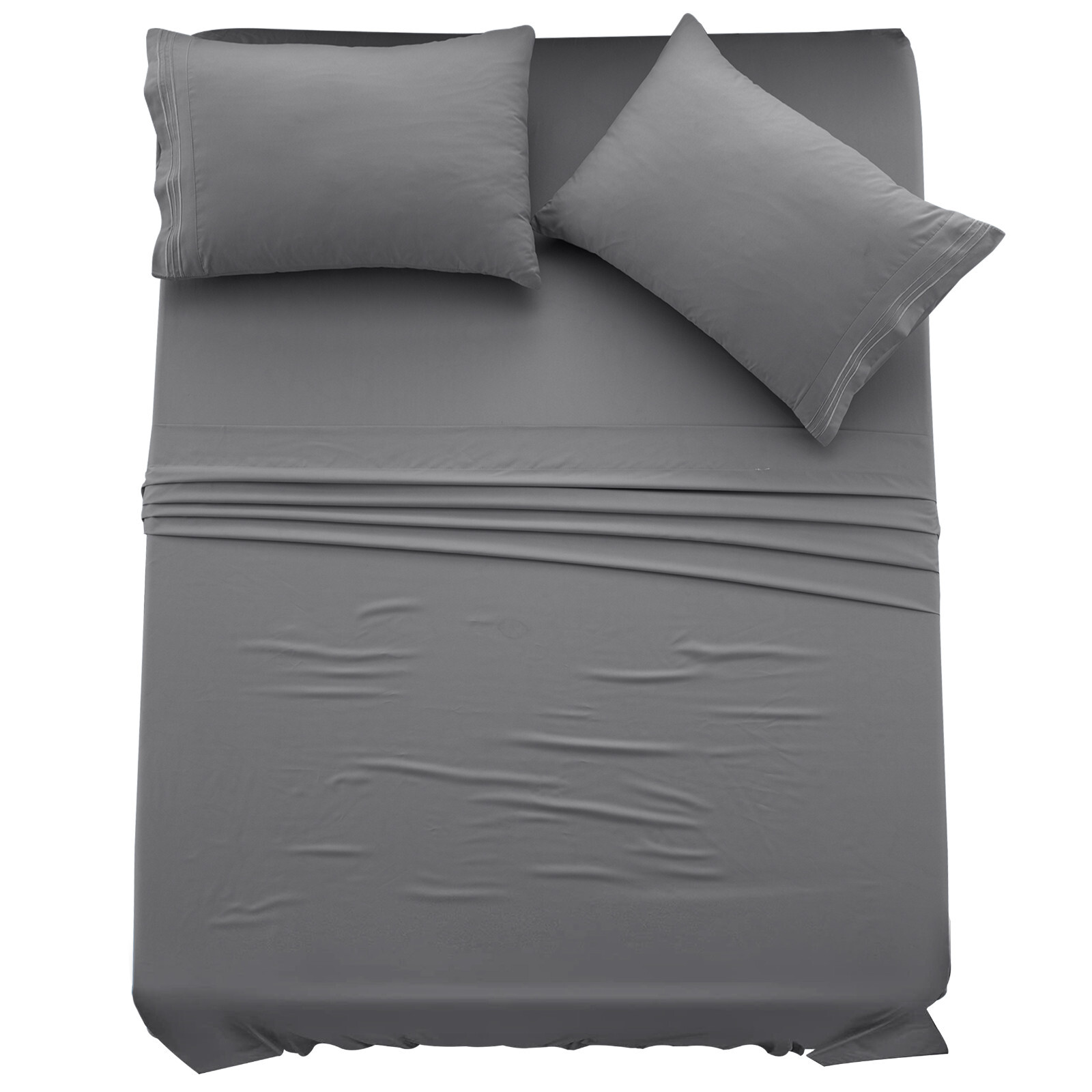 Bed sheet set 4 Piece Ultra Soft Microfiber Deep Pocket Sheets Hotel Quality gallery