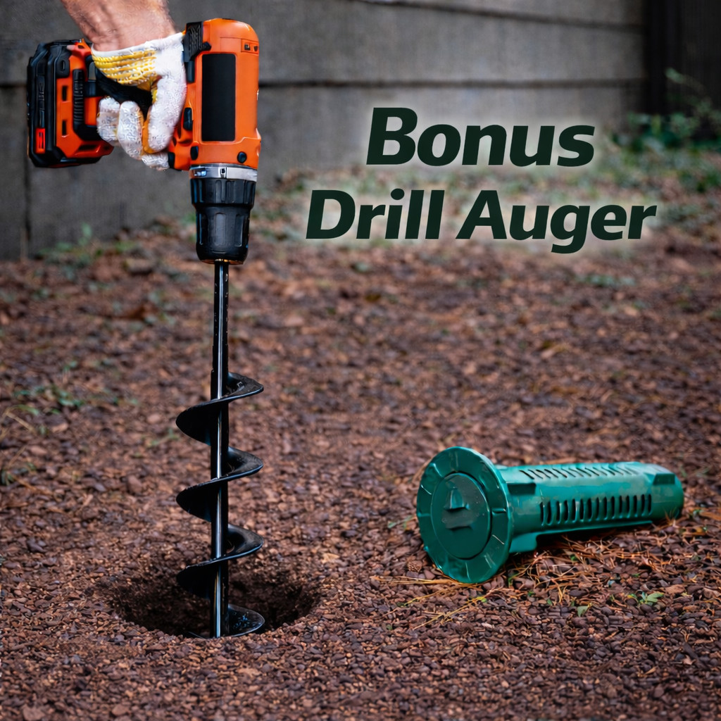 10 Termite Kill trap Kit with Auger and Key Stations gallery