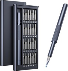 AXTH 25-in-1 Small Precision Screwdriver Set, Professional Magnetic Black
