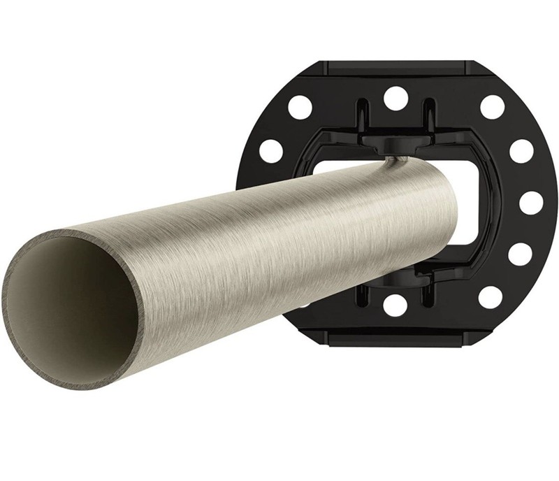 Moen CSR2160BN 54" - 72" Adjustable-Length Curved Shower Rod - Brushed Nickel gallery