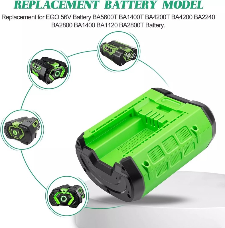 For EGO 56V 7500mAh Battery 56V Battery 7.5Ah BA1400T BA2800 BA4200T BA5600T NEW gallery