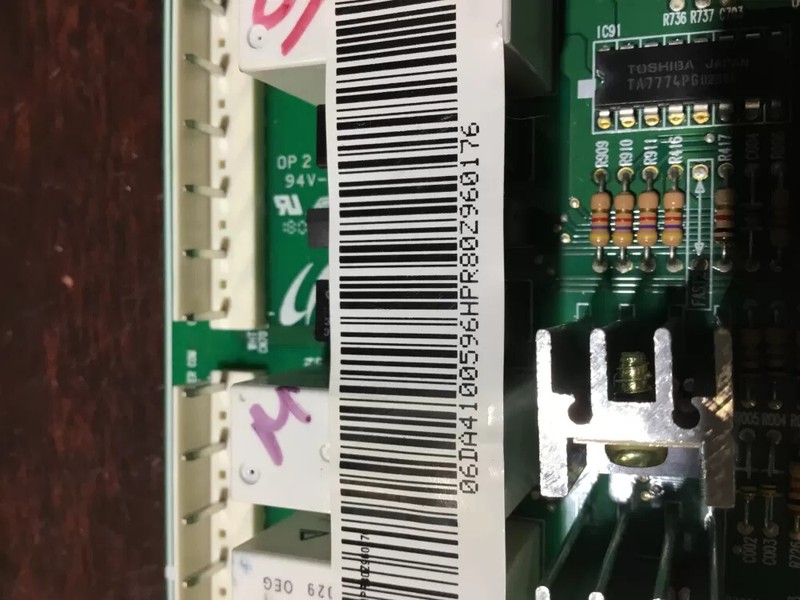 Samsung DA41 00596H Refrigerator Control Board AZ71076 | NR484 gallery