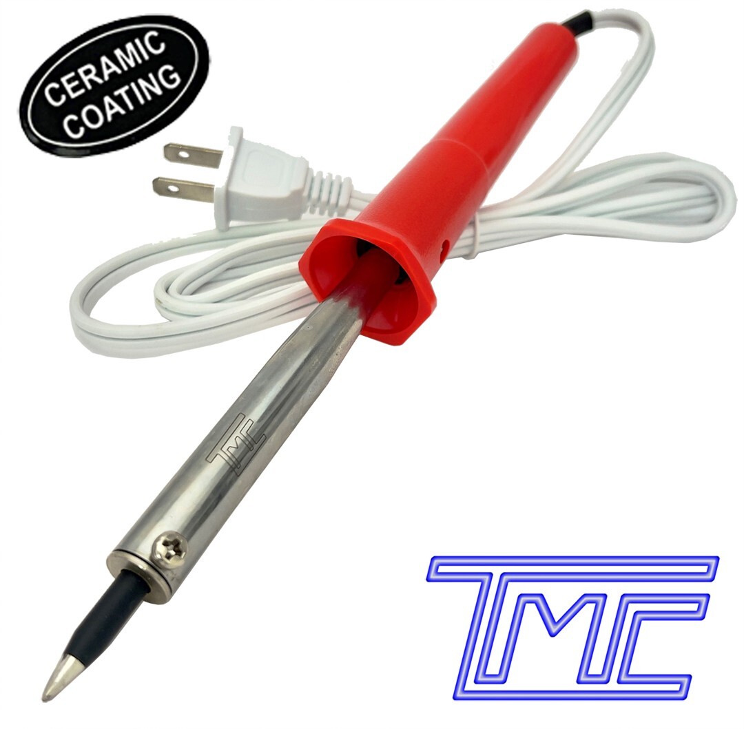 TMC SOLDERING IRON “THE ORIGINAL" 80W, BLACK CERAMIC COATED TIP, SHIPS FROM USA! gallery