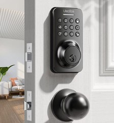 Keyless Entry Door Lock Deadbolt With Handle Set Door Locks For Front Door Keypa