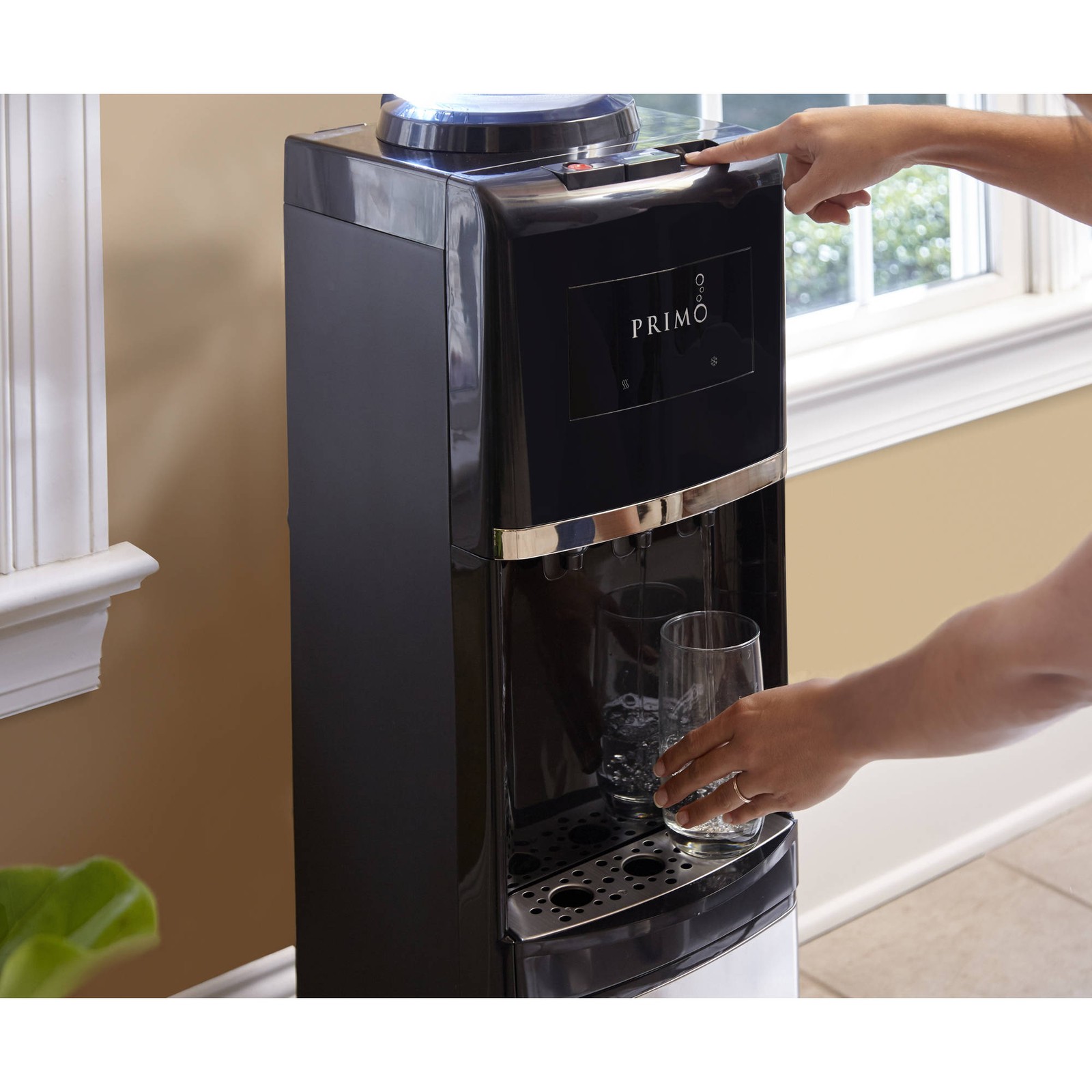 Primo International 900127 Top-Load Water Dispenser Stainless Steel/Black gallery