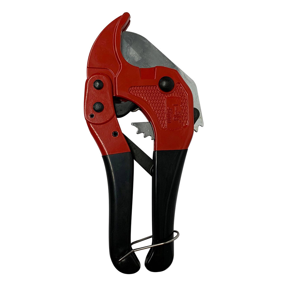 Ratchet-type Tube Pipe Cutter for Cutting O.D.PEX,PVC,Plastic Hoses Up to 1-5/8" gallery