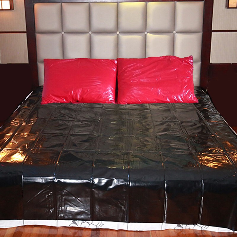 Cytherea PVC Bed Sheet for Wet Games, Full Size Waterproof Bedding Sheet Set gallery