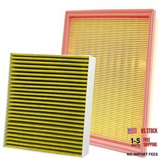 2PCS Cabin Engine Air Filter Kit Fits for 2022 2023 2024 2025 Pathfinder,2022