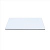 20" X 30" Rectangle Glass Table Top 1/2" Thick with Flat Polished Edge and gallery