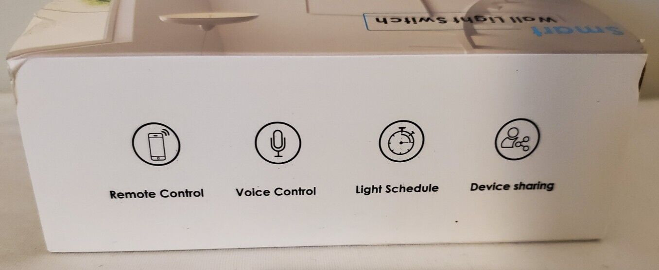 Smart Light Switch, Compatible with Alexa, Google Home No Hub Required NEW! gallery