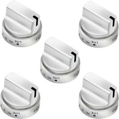 Easy Installation 5PCS Control Knob for GE Gas Range Stove Replacement Part