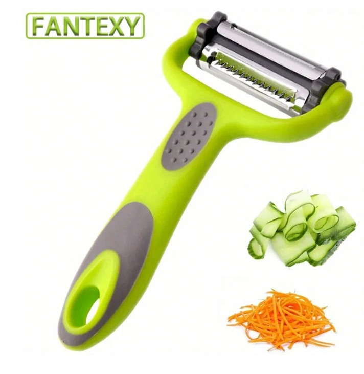 1pc Multifunctional Rotatable Fruit & Vegetable Peeler Ideal for various produce gallery