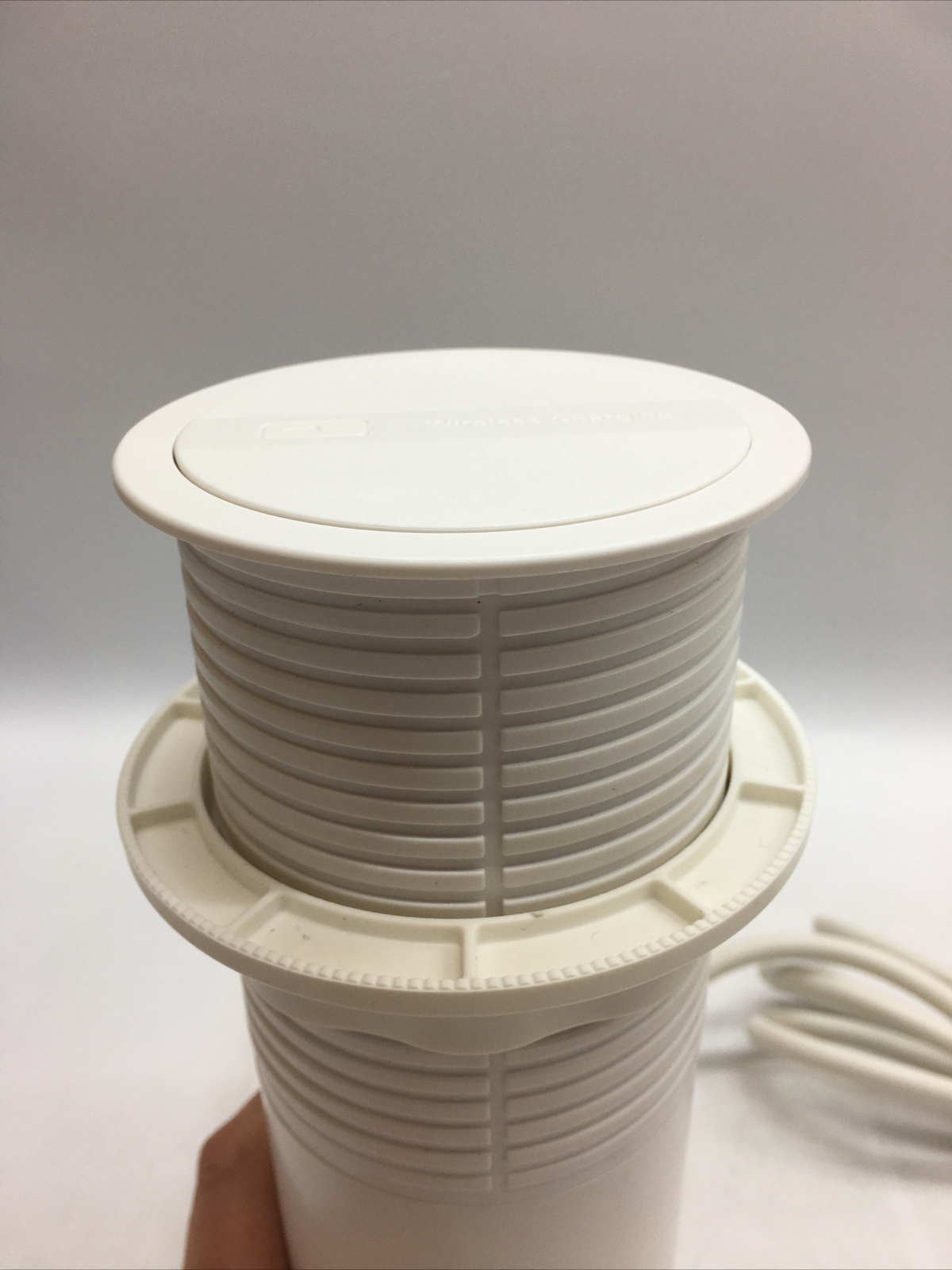 1Set US Pop Up Outlet Socket with 15W Wireless Charger 4 AC Plug PD 20W USB-A/C gallery