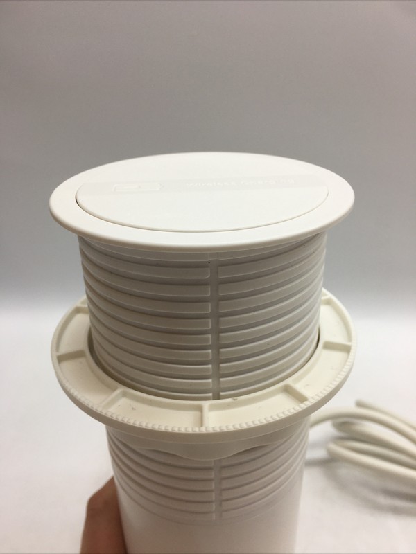 1Set US Pop Up Outlet Socket with 15W Wireless Charger 4 AC Plug PD 20W USB-A/C gallery
