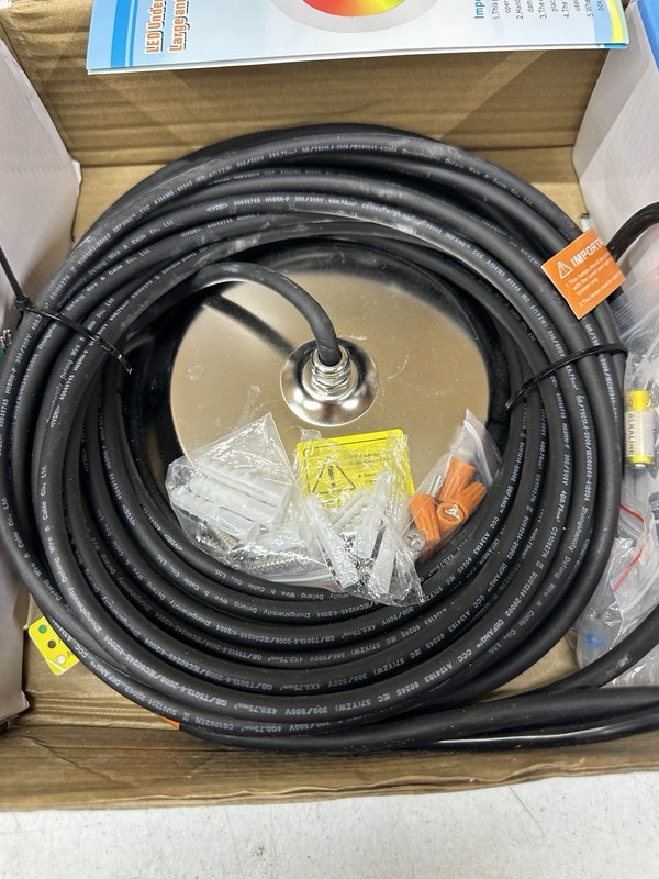 Pool Lights for Inground Pool, 60W 10 Inch LED Inground Pool Light w/ Controller gallery