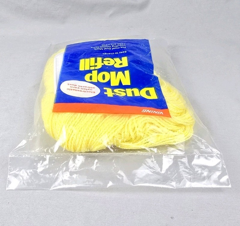 Vintage Vining Dust Mop Refill Fits Model #210 #910 Electrostatic Nylon Yarn NEW gallery