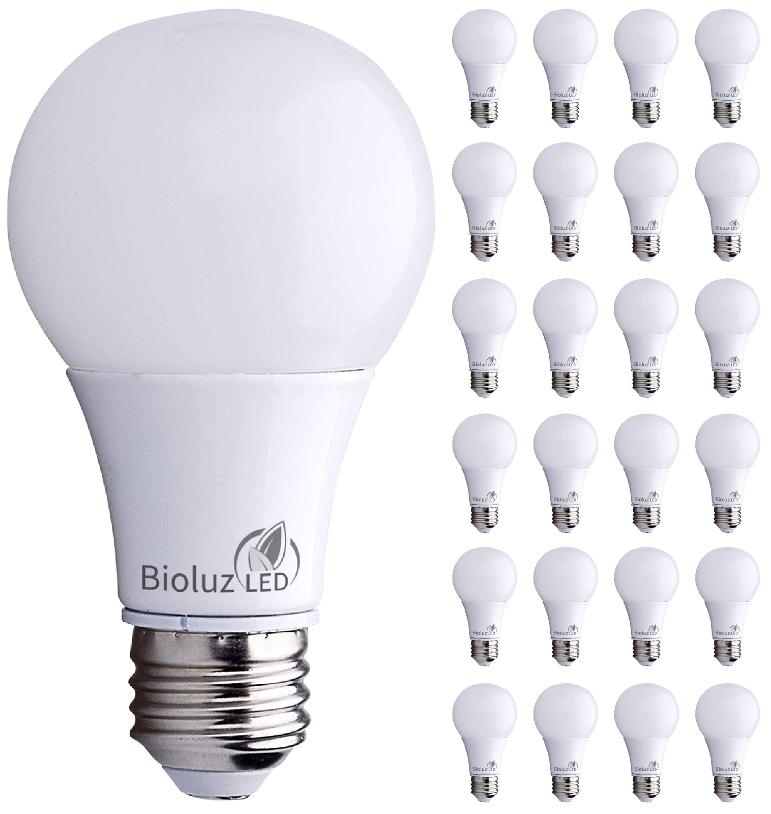 Bioluz LED 60 Watt LED Light Bulbs 3000K Soft White 9 Watts = 60W Light Bulbs... gallery