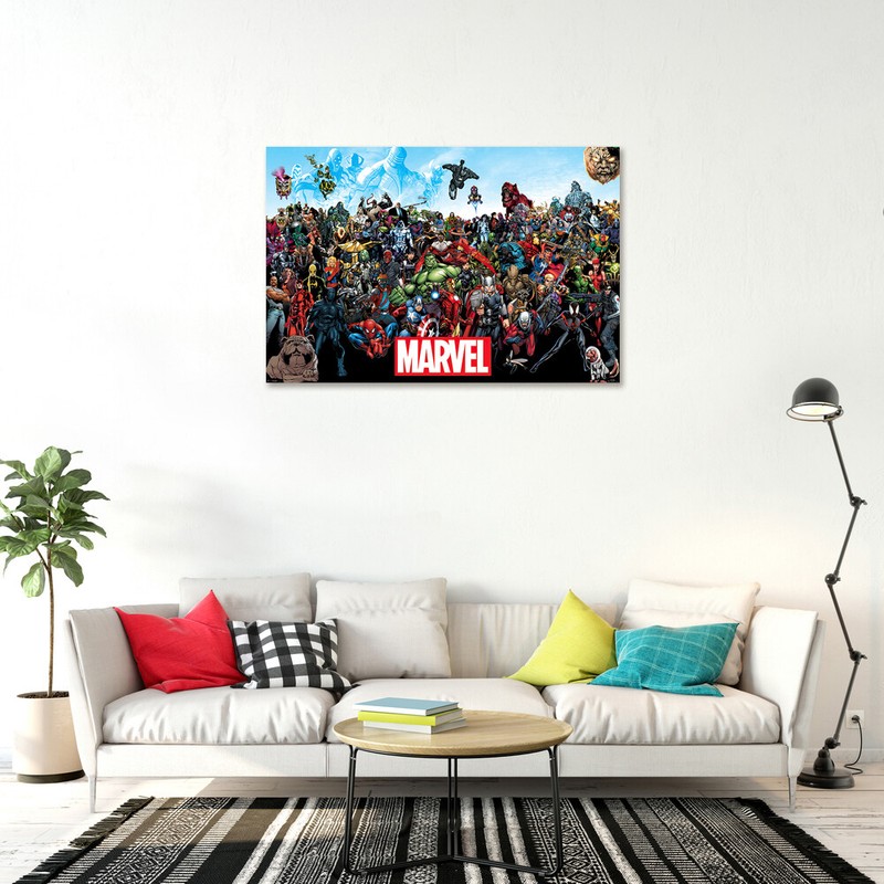 The Marvel Comics Universe - Comic Poster / Print (All Characters) gallery