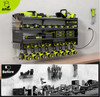 POKIPO Power Tool Organizer Wall Mount 4 Tier Rack w/Charging Drill Holder gallery
