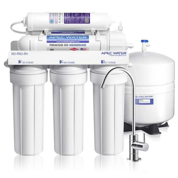 APEC Water Systems Reverse Osmosis 50 GPD Alkaline Water Filtration System gallery