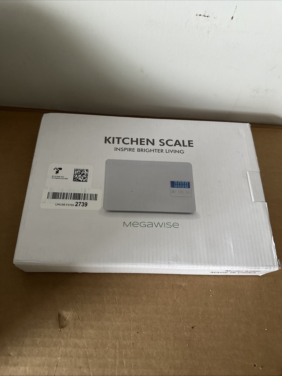 MegaWise Precision Kitchen Digital Food Scale 33lb 1g/0.04oz Precise Waterproof gallery