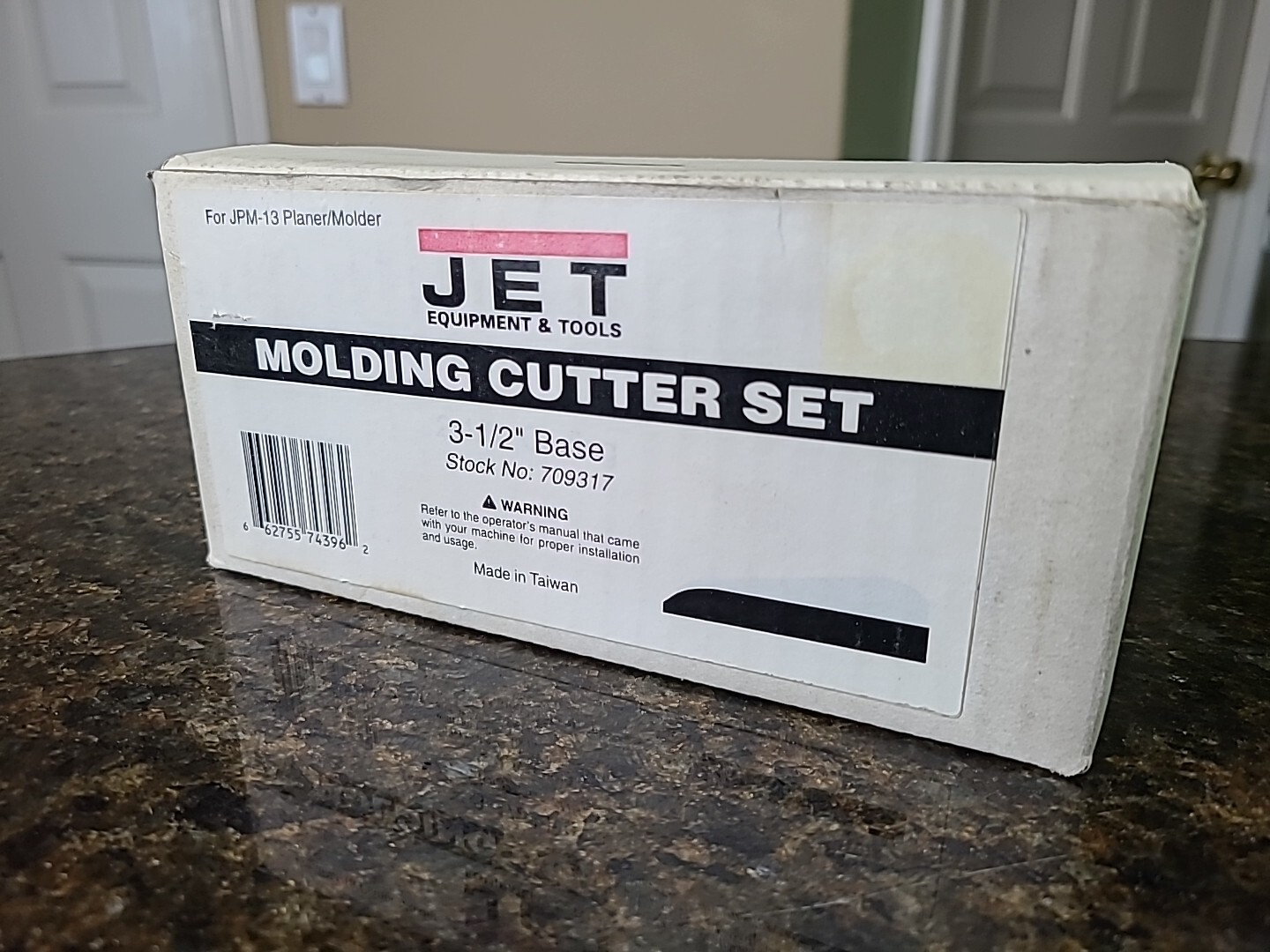 JET Tools 3-1/2'' BASE Molding Cutter Set 709317 For JPM-13 Planer/Molder NOS gallery