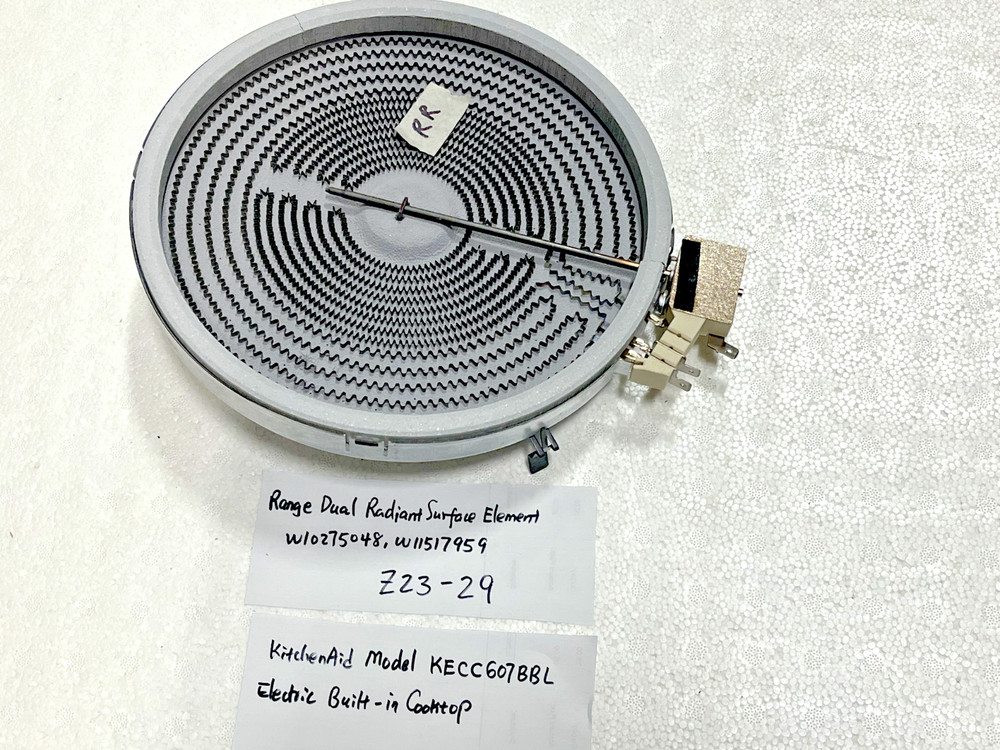 Cooktop Surface Element W10275048, W11517959 for KitchenAid KECC607BBL Z23-29