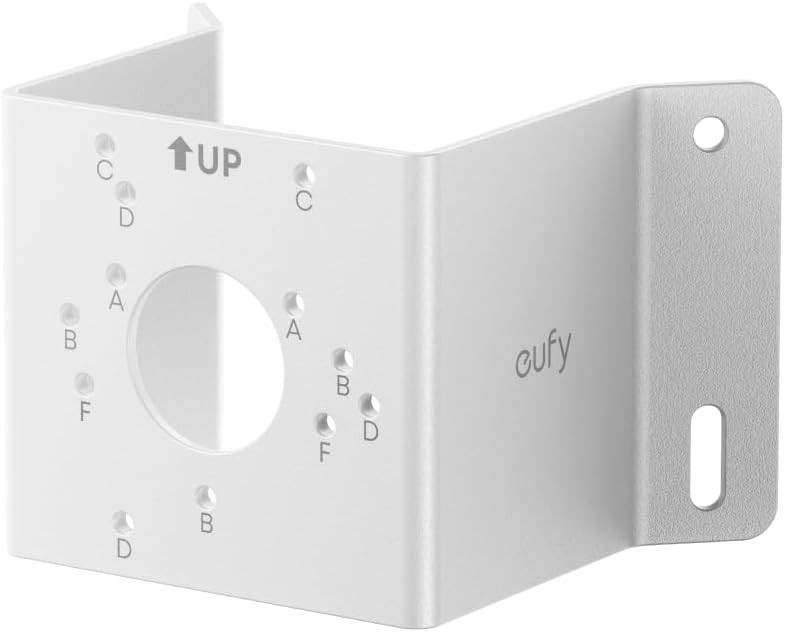 eufy Corner Mount Bracket (T870B) Metal Outdoor Adapter for All eufy PoE Cameras gallery