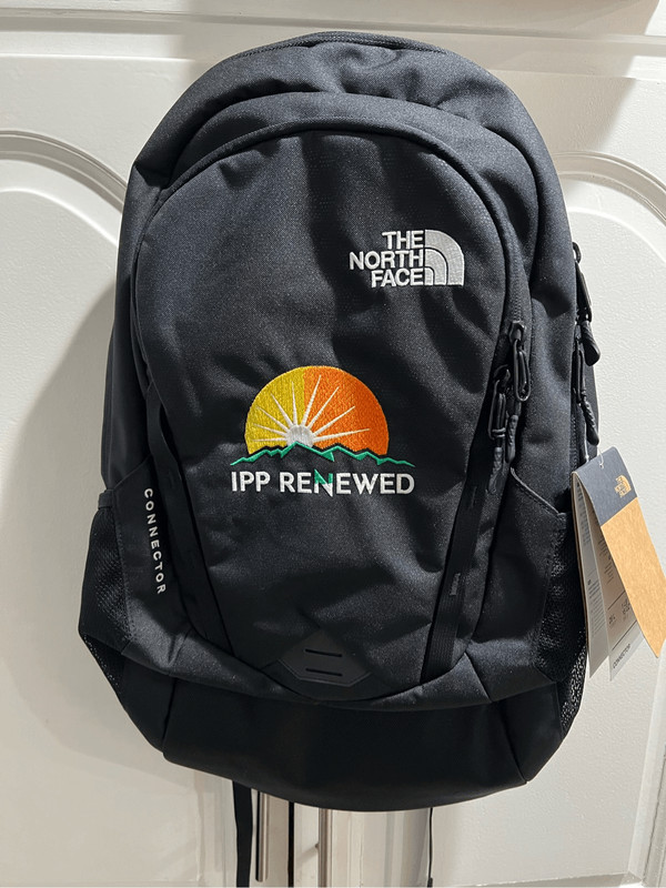 The North Face Connector Backpack - Black (Branded w/ Logo) NWT