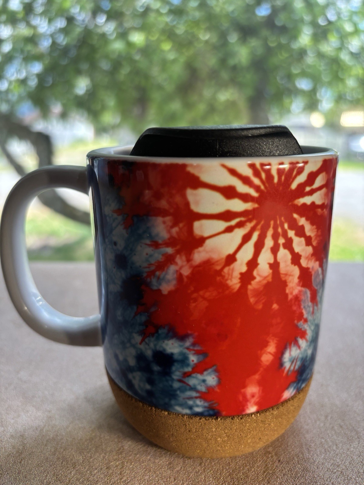 NewBeautiful White Patriotic Red, White & Blue Stars & Stripes Design Fast Ship gallery