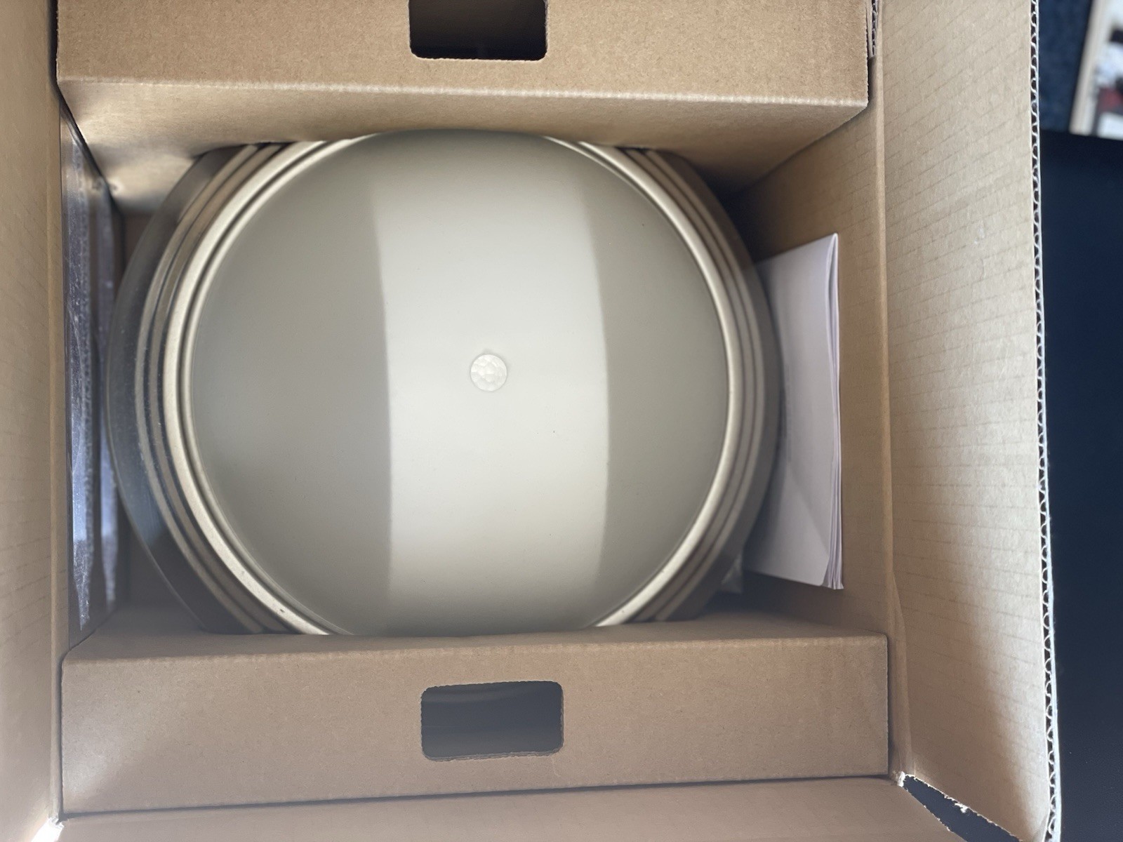 Commercial Electric 11 in Flushmount Twin Pack Brushed Nickel 867 584 gallery