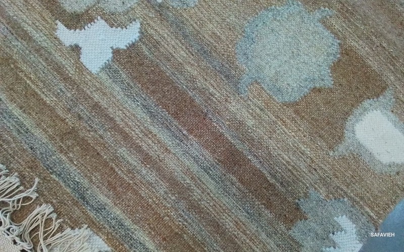 GREY / MULTI 9'-0" x 12'-0" Back Stain Rug, Reduced Price 1172782034 NKM318A-9 gallery