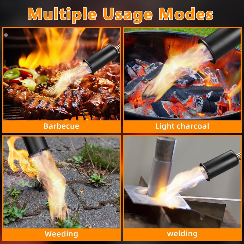 DOMINOX Powerful Propane Torch, Adjustable Torch Burner by Propane, MAP and MAPP gallery