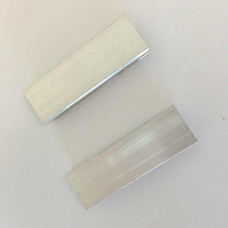 Aluminum Mounting Clips 2" (5cm) Channel Holders for Soft Neon PVC Strips 8mm gallery