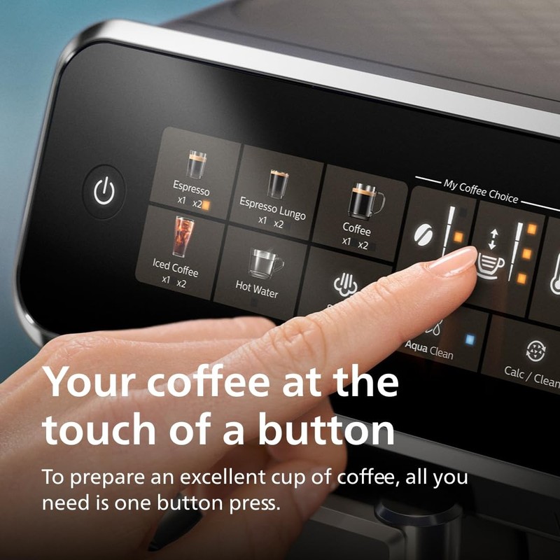 PHILIPS 3300 Series Fully Automatic Espresso Machine - 5 Hot & Iced drinks, 40% gallery