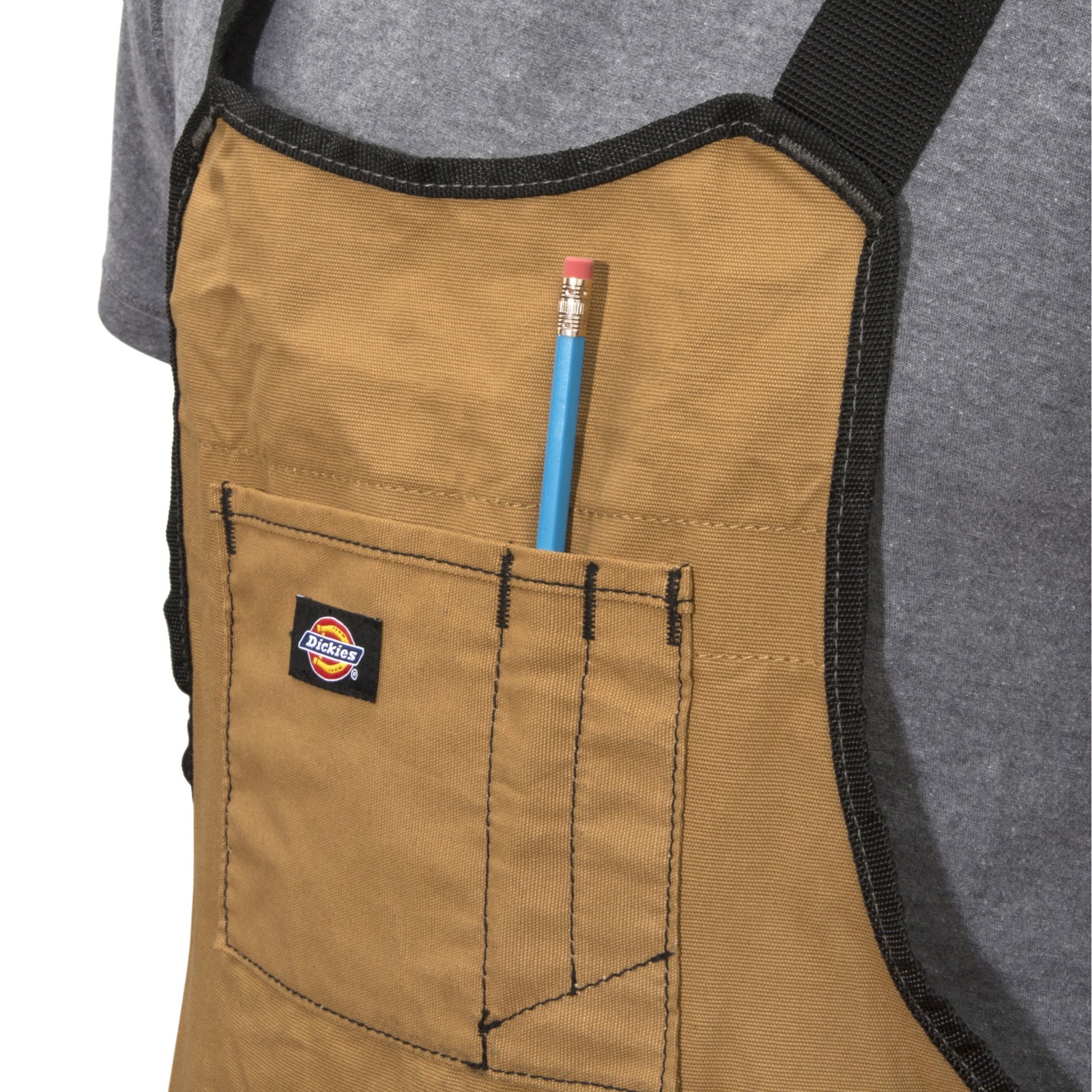 Tool Bib Apron 16 Pocket Woodworking Gardening Carpenter Dickies 57027 gallery