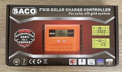 SACO – 20A PWM Solar Charge Controller – 12/24V Auto Sensing