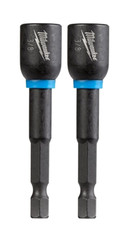 MILWAUKEE SHOCKWAVE Impact Nut Driver Set 3/8 Inch 2 pc Magnetic CHN 49-66-4535