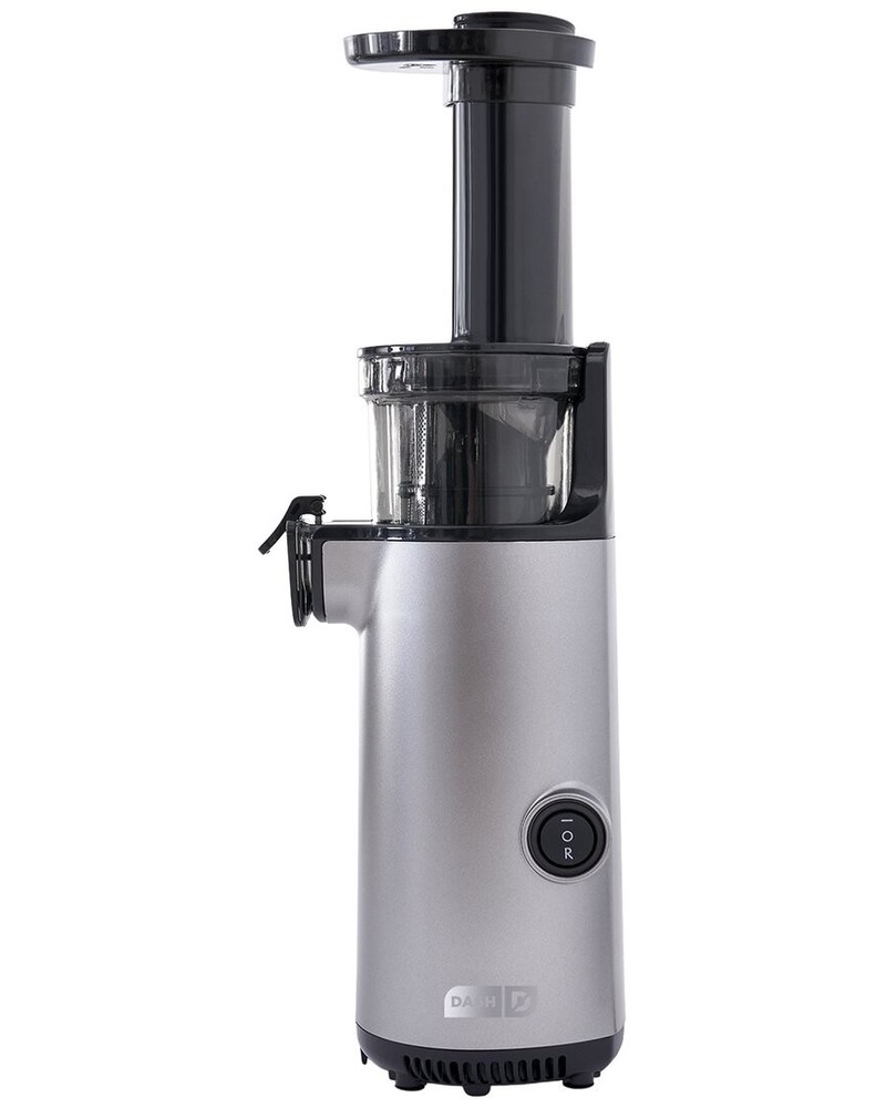 Dash Compact Cold Press Power Juicer Grey