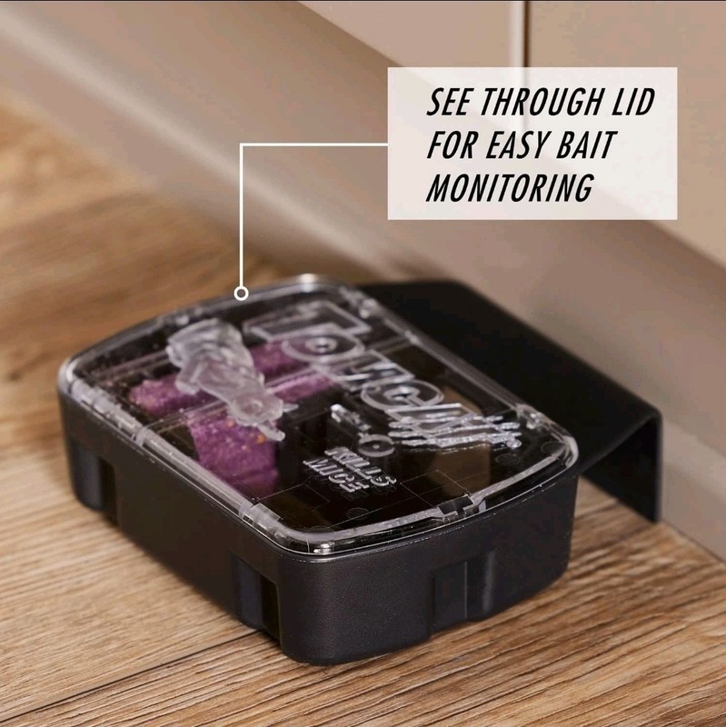 Tomcat Advanced Formula Mouse Killer with Refillable Bait Station + 12 Refills gallery