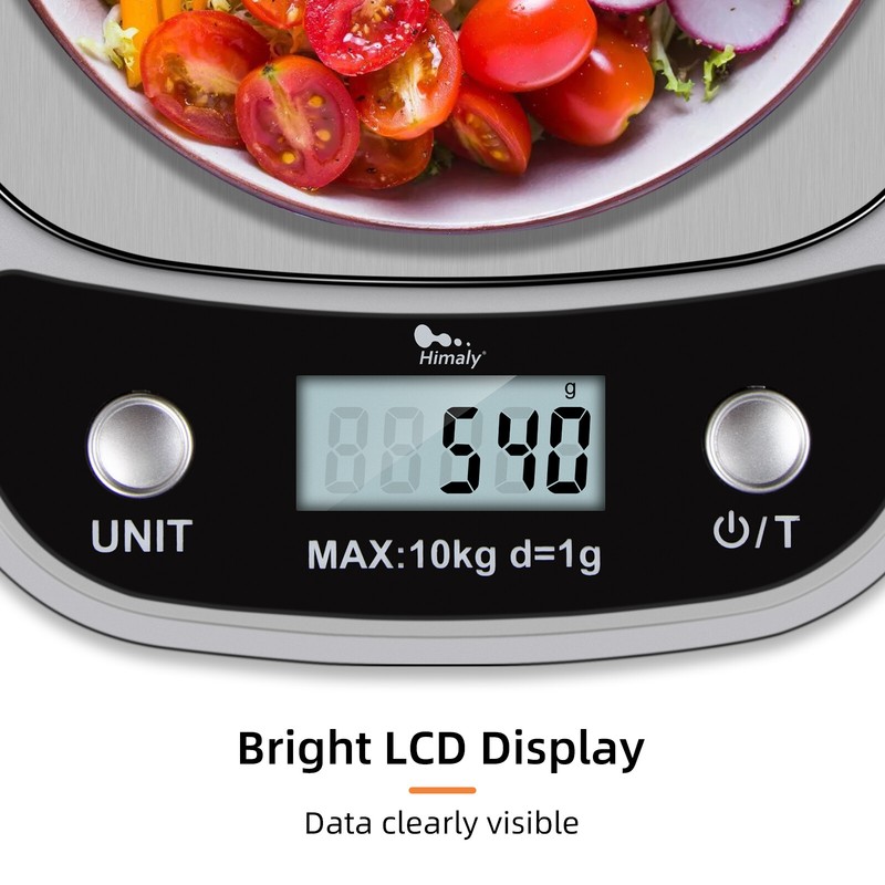 Himaly Multifunctional Kitchen Scale | Electronic Food Scale,Stainless Steel gallery
