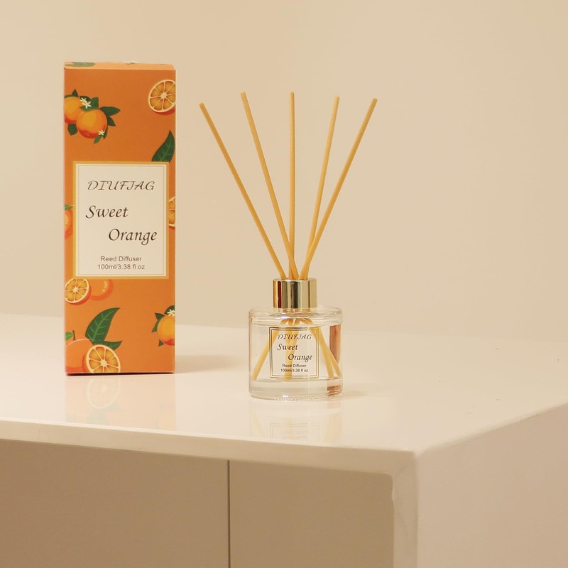 100ml Scent Diffuser with 6 Fiber Sticks, 3.5 oz Reed Diffuser Set Aromathera... gallery