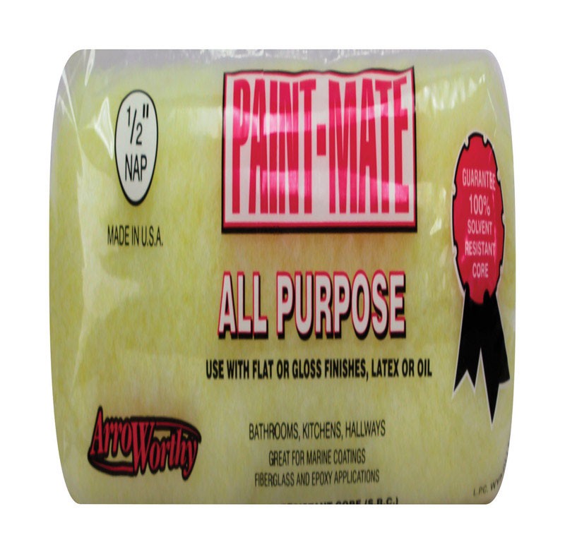 ArroWorthy 9P4 All Purpose Paint Mate Roller Cover 9 x 1/2 in. gallery